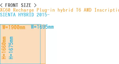 #XC60 Recharge Plug-in hybrid T6 AWD Inscription 2022- + SIENTA HYBRID 2015-